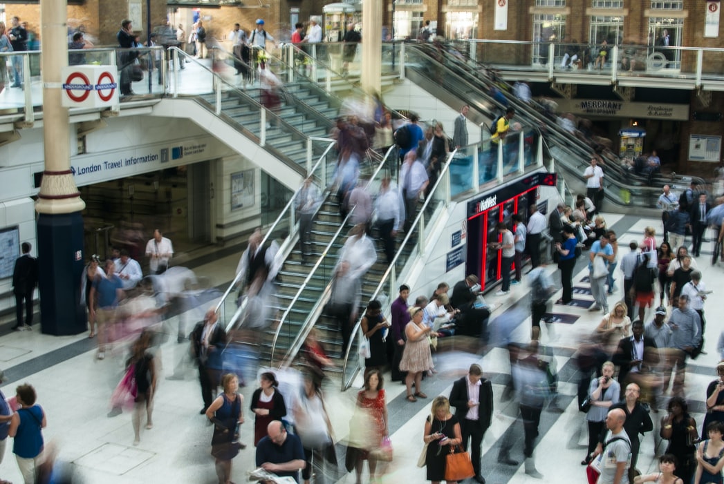 people inside a shopping center