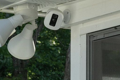 A home WiFi security camera