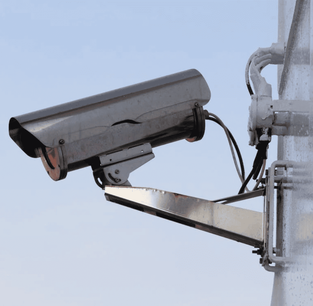 a security system camera